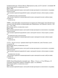 Выписка из реестра лицензий по состоянию
